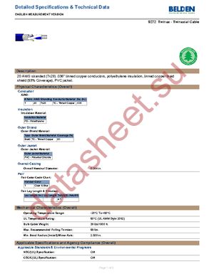 9272 006100 datasheet  